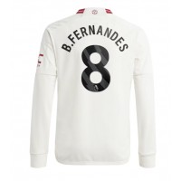 Pánský Fotbalový dres Manchester United Bruno Fernandes #8 2023-24 Třetí Dlouhý Rukáv